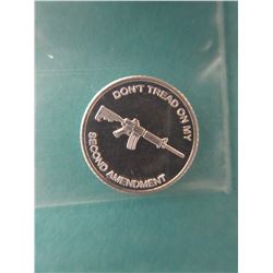 4 x .999 Fine Silver rounds - 1 gram each