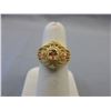Image 1 : Citrine & Diamond dinner ring