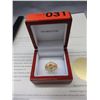 Image 2 : Citrine & Diamond dinner ring