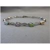 Image 1 : Multi-gemstone & Diamond tennis bracelet