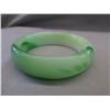 Image 1 : Extra wide - Mossin Snow Jade bangle bracelet
