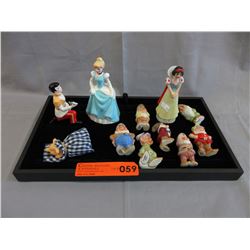 Walt Disney figurines