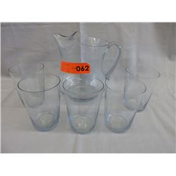 Vintage - Scandinavian made jug & glass set
