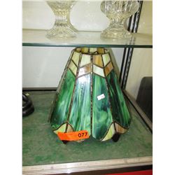 Stained glass lampshade