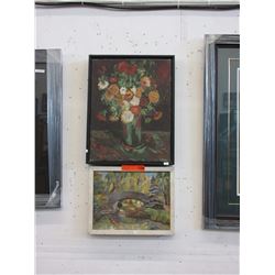 2 Signed original oil paintings