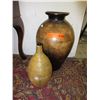 Image 1 : 2 Glazed ceramic vases