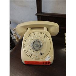 Vintage dial telephone - Ivory coloured