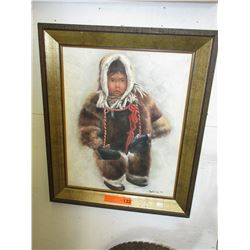 Signed - 1979 Tag Kim painting on board
