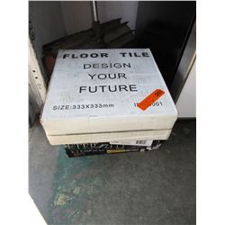 4 Boxes of ceramic floor tiles