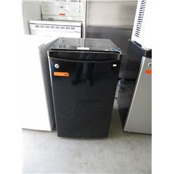 Black GE bar fridge