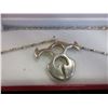 Image 1 : Sterling Silver "Dragon Viking" amulet & chain