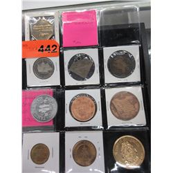 10 Collectible tokens - Wide range of subjects