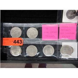 6 USA Vintage Casino Tokens