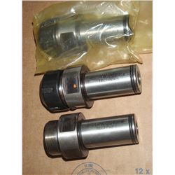 Lot of (3) Techniks ER32 Collet Chuck 1-1/4"xNC/ER32/60   0811