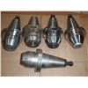 Image 1 : Lot of (5) CAT50 Schunk Holders