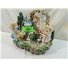 Image 1 : DECORATIVE ANGEL GARDEN MUSIC BOX SNOWGLOBE
