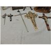 Image 2 : LOT 10 ASSORTED CROSSES & CRUCIFIXS