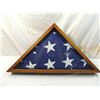 Image 1 : AMERICAN FLAG DISPLAY CASE
