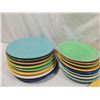 Image 2 : LOT 17 ASSORTED GENUINE FIESTA WARE PLATES