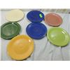 Image 1 : LOT 7 ASSORTED GENUINE FIESTA WARE PLATES