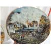 Image 9 : LOT 8 ARTAFFECTS GREAT AMERICAN TRAIN PLATES