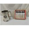Image 1 : VINTAGE STEIN & SPOON SET