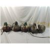 Image 1 : LOT 5 VINTAGE DECOY DUCKS DISPLAY DUCKS