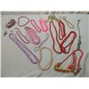 Image 2 : BOX LOT ASSORTED BEADED NECKLACES
