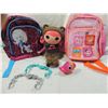 Image 2 : LOT 3 LALALOOPSY TEDDY HONEY POTS & BACKPACK