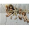 Image 1 : BOX LOT ASSORTED ANTIQUE DOLL PARTS
