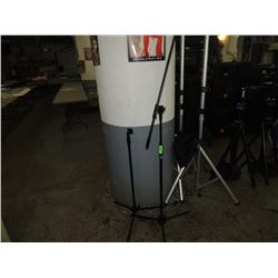 LOT 2 MICROPHONE STANDS