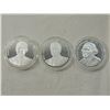 Image 1 : LOT 3 PRESIDENTS OF THE UNITED STATES COMM. COINS