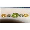 Image 2 : LOT 5 PERIDOT & SAPPHIRES 1.15CTW