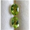 Image 2 : PERIDOT 2PCS 0.85CTW NATURAL