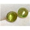 Image 2 : PERIDOT 2PCS 0.95 CARATS NATURAL