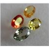 Image 2 : SAPPHIRES 4PCS MULTICOLOR 0.85CTW