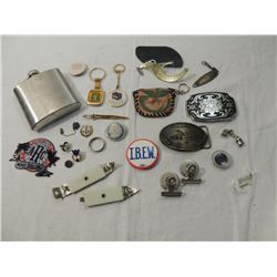 JACKPOT BOX KEYCHAINS, PATCHES, BELT BUCKLES,  FLA