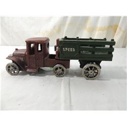CAST IRON TRUCK & TRAILER