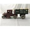 Image 2 : CAST IRON TRUCK & TRAILER