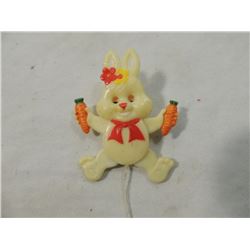 VINTAGE PULL BUNNY PIN