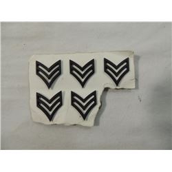 LOT 5 SERGEANT PINS