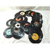 Image 1 : LOT 66 VINTAGE 45 VINYL RECORDS