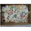Image 1 : BOX LOT LOOSE POSTAGE STAMPS