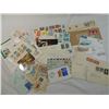 Image 1 : BOX LOT ASSORTED COLLECTORS POSTAGE STAMPS ON ENVL