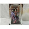 Image 3 : LOT 2 ORIENTAL CORK CARVING & DOLL DISPLAY