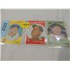 Image 1 : LOT 3 1959 TOPPS BASEBALL CARDS: CASALE, LOLLAR, M