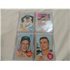 Image 1 : LOT 4 1968 TOPPS BASEBALL CARDS