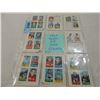 Image 1 : LOT 8 1969 TOPPS FOOOTBALL STAR STAMPS