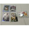 Image 1 : LOT 5 ASSORTED BRETT FAVRE FOOTBALL CARDS