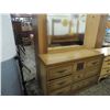 Image 1 : VINTAGE DRESSER W/ MIRROR